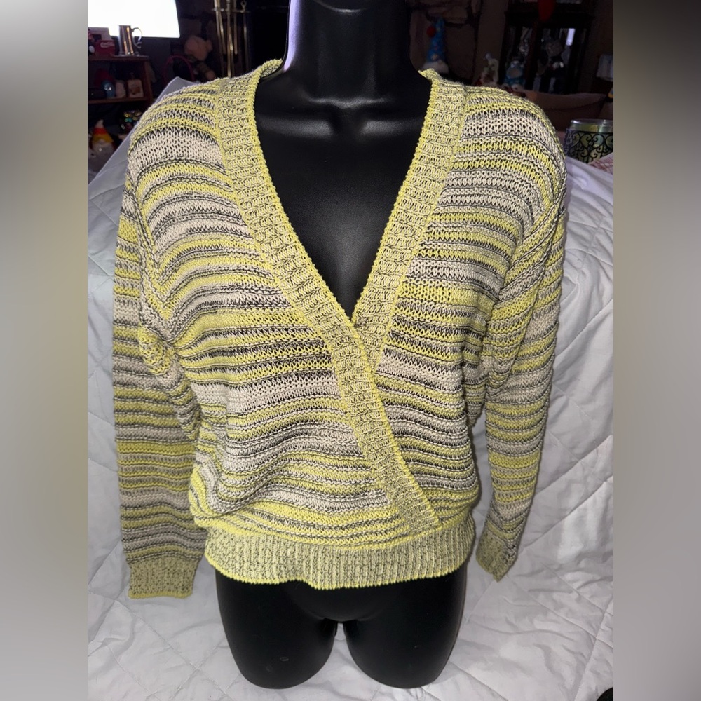 ASTR The Label Kent Plunge Sweater